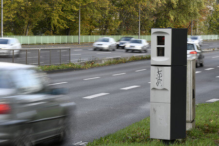 Symbolfoto Radarfalle