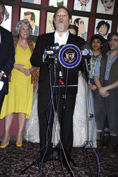U.S. Senator Charles E. Schumer Berkanntgabe, New York