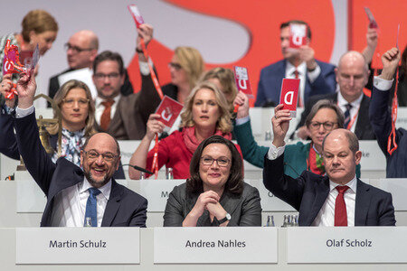 Bundesparteitag der SPD in Berlin