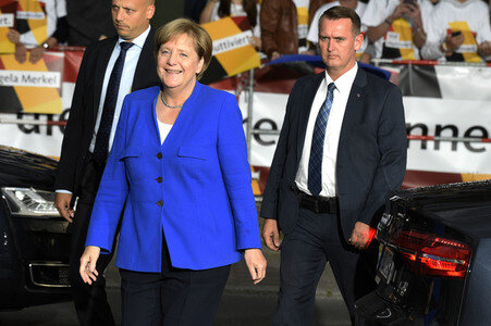 TV-Duell der Spitzenkandidaten zur Bundestagswahl 2017 in Berlin