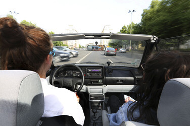 Symbolfoto Cabrio-Fahrt