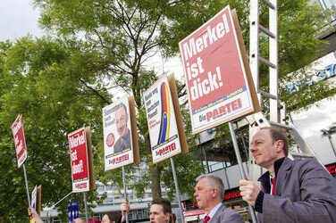 Demo von 'Die Partei', Berlin