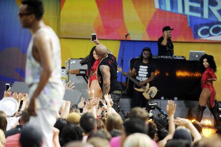 Flo Rida in der ABC-Show 'Good Morning America' in New York