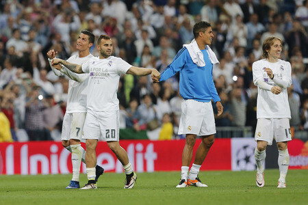 Champions League Match Real Madrid vs Manchester City in Madrid