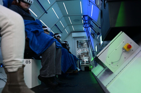 Der High-Tech-LKW Spacebuzz One in Görlitz