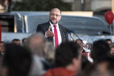 Wahlkampfveranstaltung mit Martin Schulz in Berlin