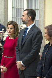 Letizia von Spanien, Felipe von Spanien, Sofia von Spanien