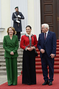 Begrüßung der Kronprinzessin Victoria von Schweden in Berlin