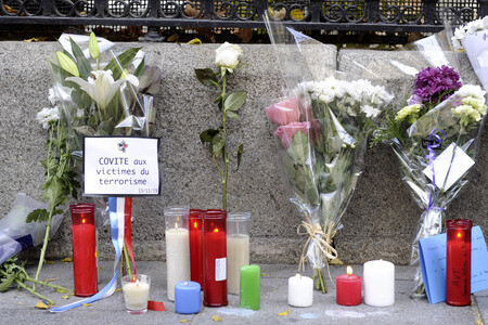 Madrid in Trauer um Opfer der Terroranschläge in Paris