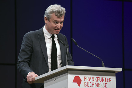 Ehrengast Frankreich Pressekonferenz auf der Frankfurter Buchmesse 2016