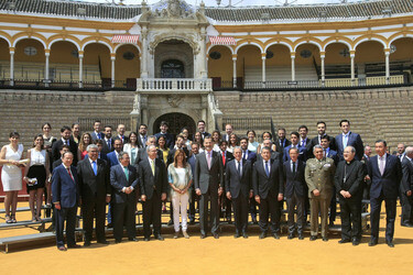 Verleihung der Royal Cavalry Armory University Awards in Sevilla