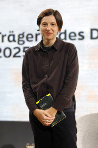 Dorothee Elmiger auf der Frankfurter Buchmesse 2025 in Frankfurt
