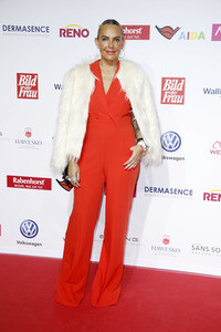 Goldene Bild der Frau 2017 in Hamburg