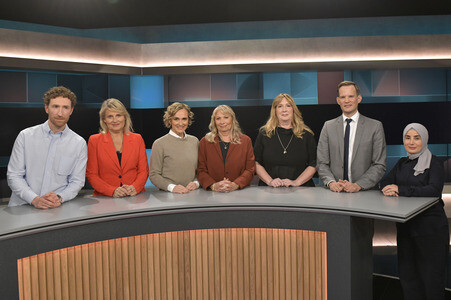 Talkshow 'hart aber fair' in Berlin