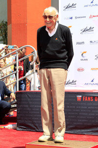 Hand and Footprint Ceremony mit Stan Lee in Los Angeles