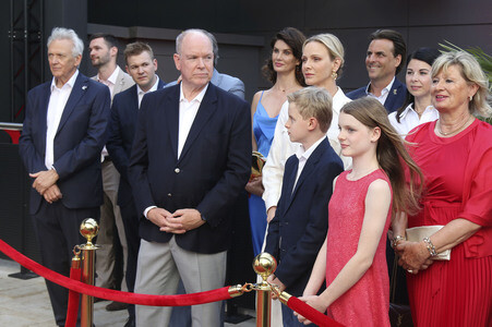 Einweihung des Themenbereichs Monaco mit Fürst Albert II. im Europa-Park in Rust
