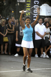 Nike Street Tennis Event in New York