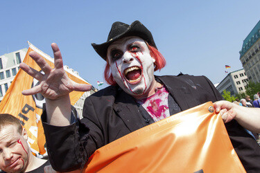 Zombie-Walk der Piratenpartei, Berlin