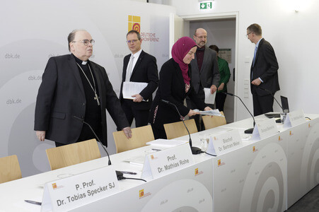 Pressegespräch 'Dialog zwischen Christen und Muslimen' bei der DBK in Würzburg