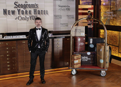 Seagram's New York Hotel Opening in Madrid
