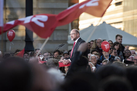 Wahlkampfveranstaltung mit Martin Schulz in Berlin