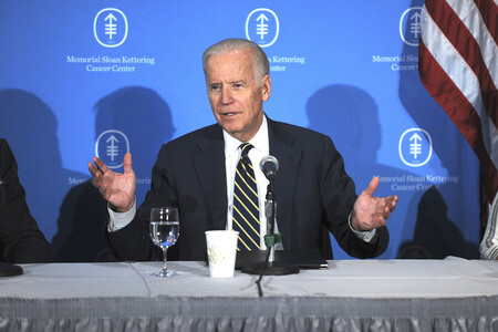 Diskussionsrunde mit Joe Biden in New York