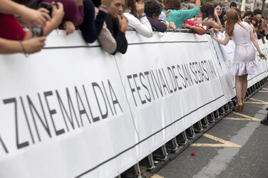 Ankunft von Jessica Chastain beim San Sebastian Film Festival 2014