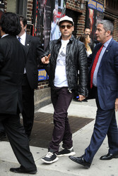 Robert Downey Jr. bei der 'Late Show with David Letterman', New York