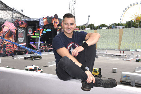 Pressetermin mit Andreas Gabalier in München