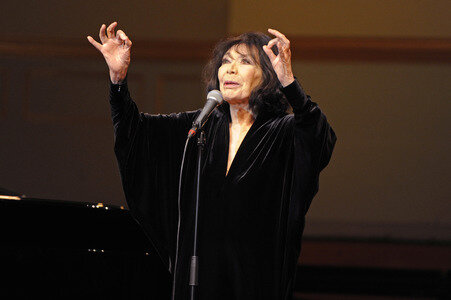 Konzert von Juliette Greco in Hamburg