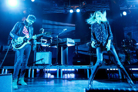 Konzert von The Kills in Hamburg