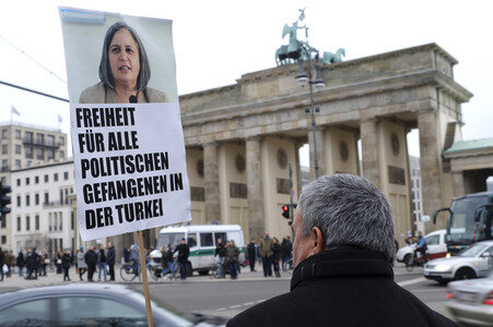 Kurden Demonstration in Berlin