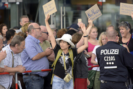 'Merkel muss weg' Demo in Berlin