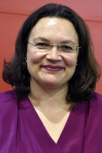 Andrea Nahles auf der Frankfurter Buchmesse 2017