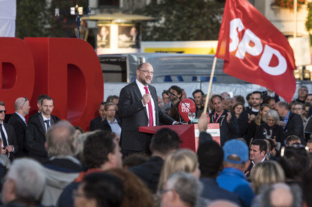 Wahlkampfveranstaltung mit Martin Schulz in Berlin