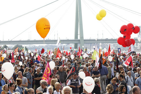 Demo gegen TTIP und Ceta in Köln