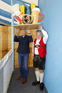 Presserundgang über das Oktoberfest 2025 in München