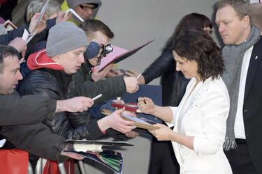 'Nobody Wants the Night' Ankunft, Berlinale 2015