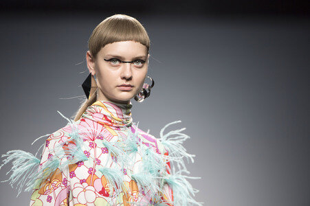 Maria Escote Fashion Show auf der Mercedes-Benz Fashion Week Madrid Autumn/Winter 2018