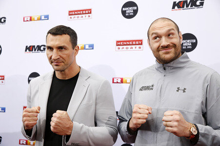 Pressekonferenz 'Fury vs. Klitschko II' in Köln