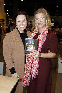 Eva Habermann auf der Frankfurter Buchmesse 2025 in Frankfurt