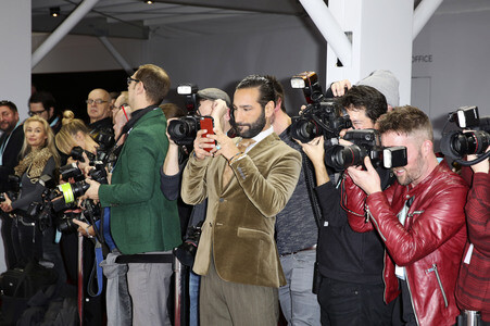 Lena Hoschek Fashion Show auf der Mercedes-Benz Week Autumn/Winter 2016 in Berlin