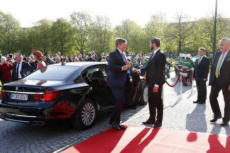 König Willem-Alexander und Königin Maxima der Niederlande in München