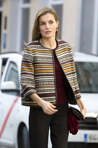 Letizia von Spanien in der Medizinischen Hochschule Madrid