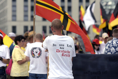 'Merkel muss weg' Demo in Berlin