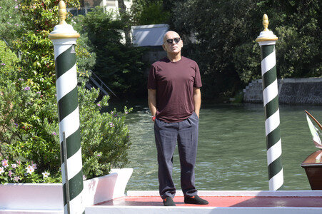 Ankunft von Ferzan Özpetek am Hotel Excelsior, Internationale Filmfestspiele von Venedig 2025