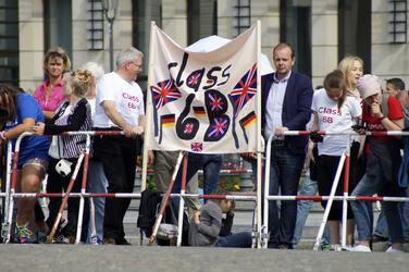 Queen Elisabeth II. besucht das Brandenburger Tor
