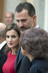 Letizia von Spanien, Felipe von Spanien, Sofia von Spanien