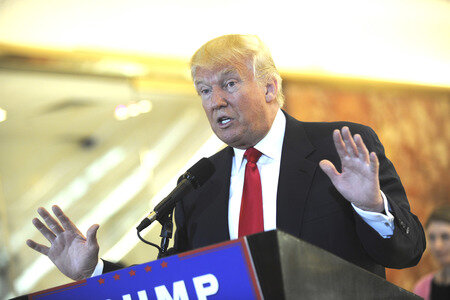 Donald Trump Pressekonferenz in New York