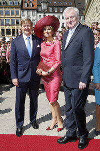 König Willem-Alexander und Königin Maxima der Niederlande in München